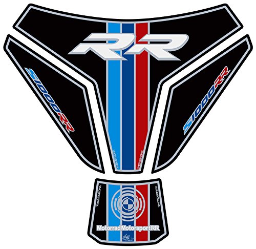 MOTOGRAFIX タンクパッド BMW S1000RR 15- ブラック/ブルー/レッド MT-TB023MK