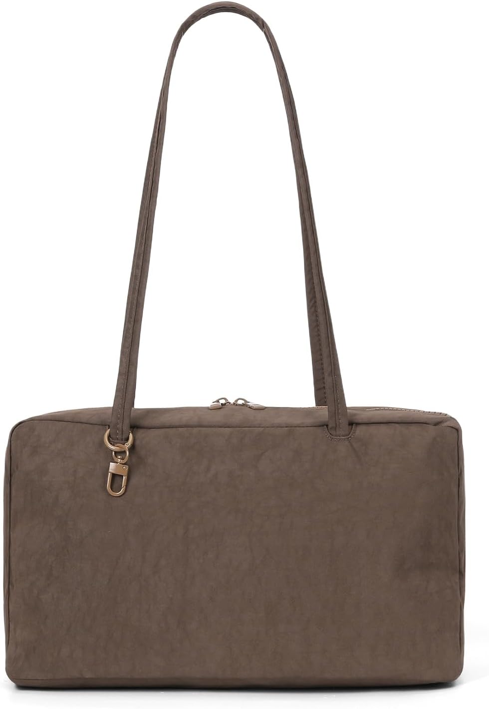 Slouchy Tote Bags Nylon Bowler Bag for Women Hobo Bags Large Shoulder Bag for Travel Work College