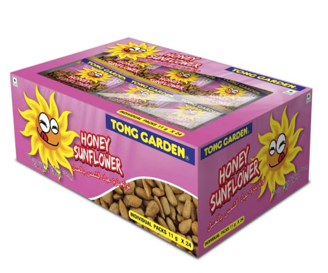 Tong Garden Honey Sunflower Seeds in Box 264g