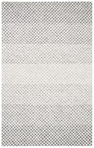 Tapete SAFAVIEH Micro-Loop 8x10 Gris y Marfil miniatura 3