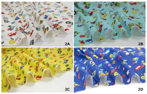 Cosmo textile Boys Gauze ap41403 about 110 cm Width x 1 m Cut Col. 2d miniatura 2