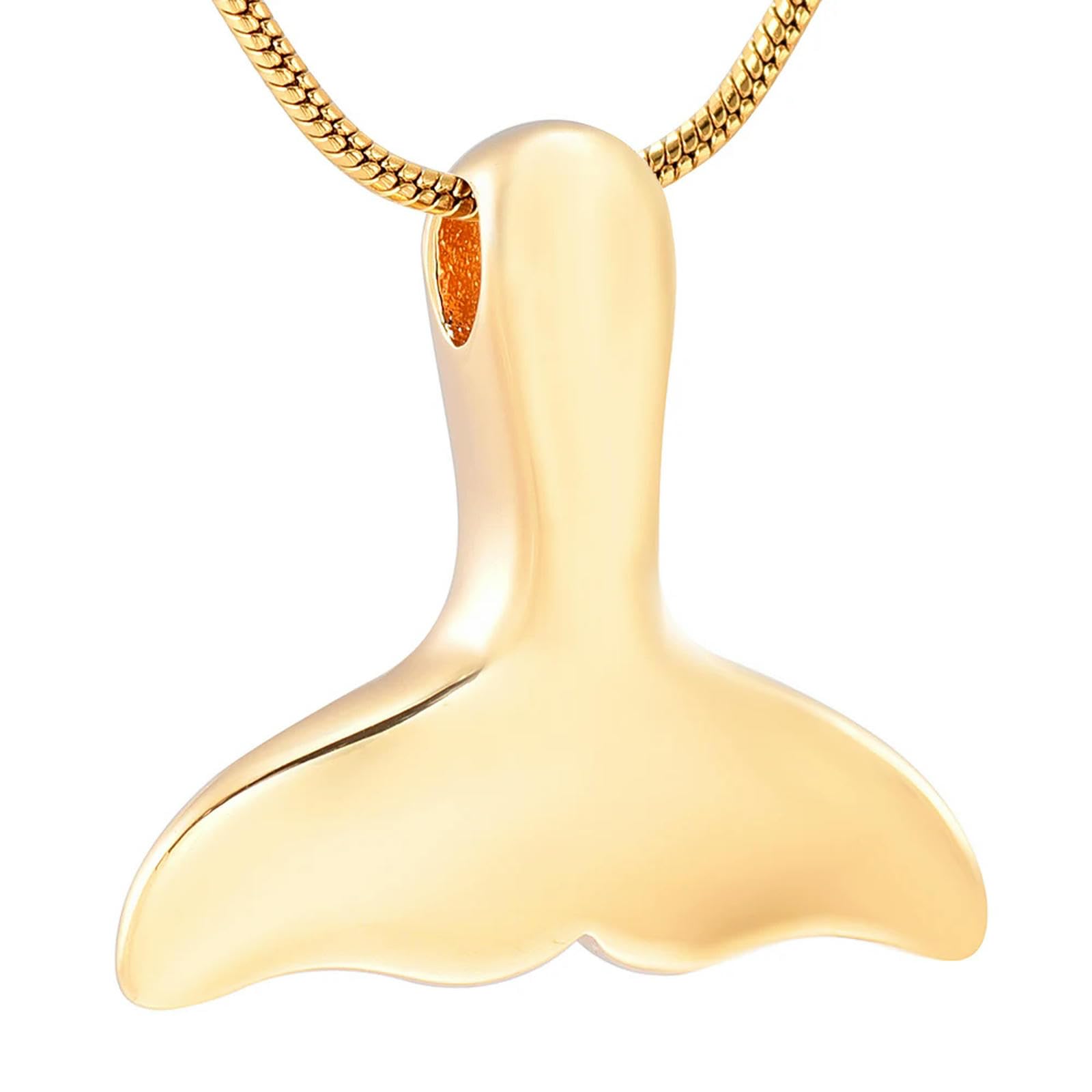 Collier urne funéraire en acier inoxydable pour cendres d'animaux de compagnie