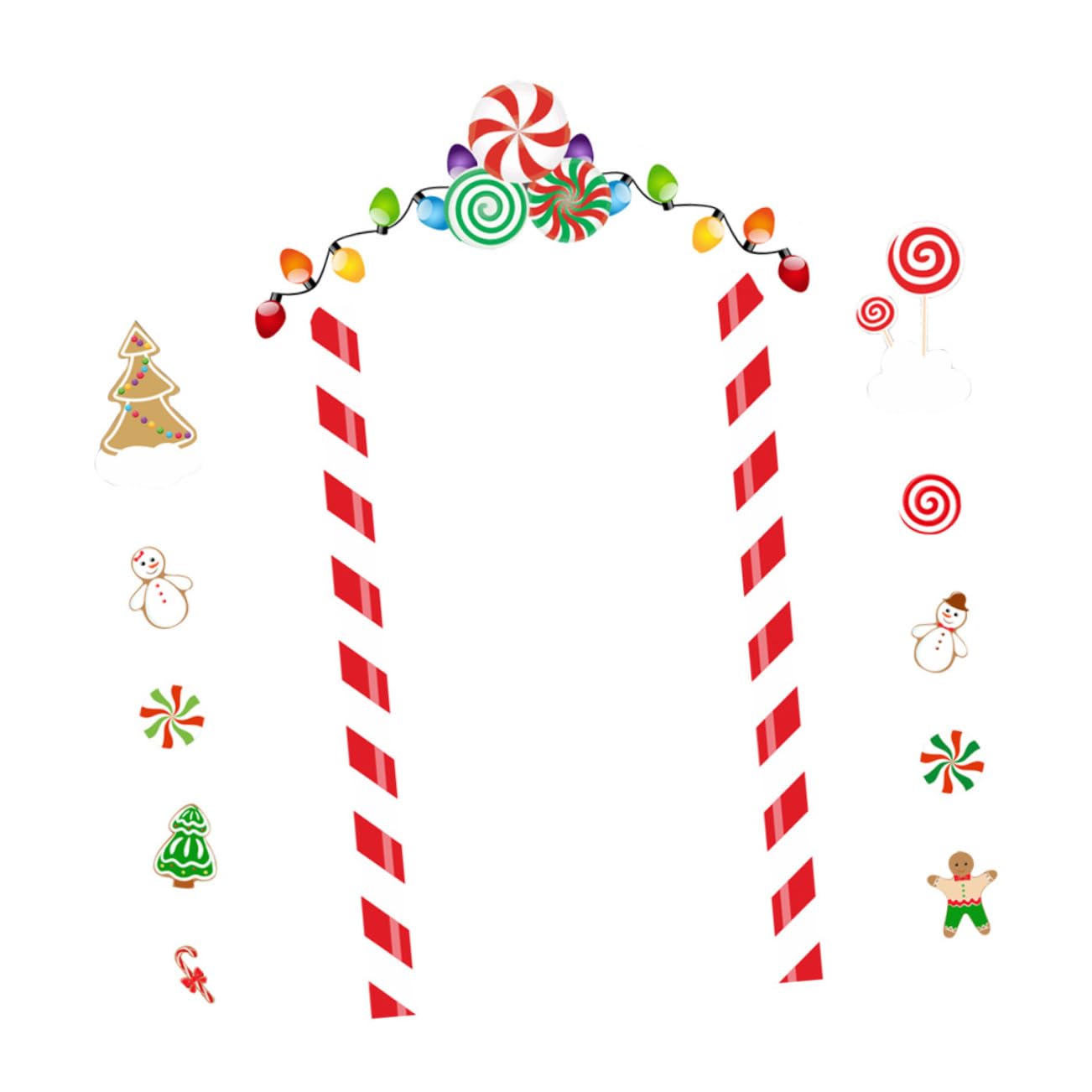 jojofuny 3sätze Weihnachtliche Türdekoration Selbstklebende Sticker Für Festliche Anlässe Für Weihnachtsfeiern Schulpartys Shower Dekorative Und Türverkleidung Vielseitig Einsetzbar