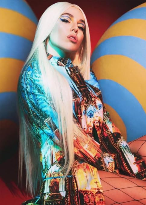 Singer Ava.Max Poster Print On Canvas Art Wall Living Room Home Decor Wq282Qw 40X60Cm Unframed