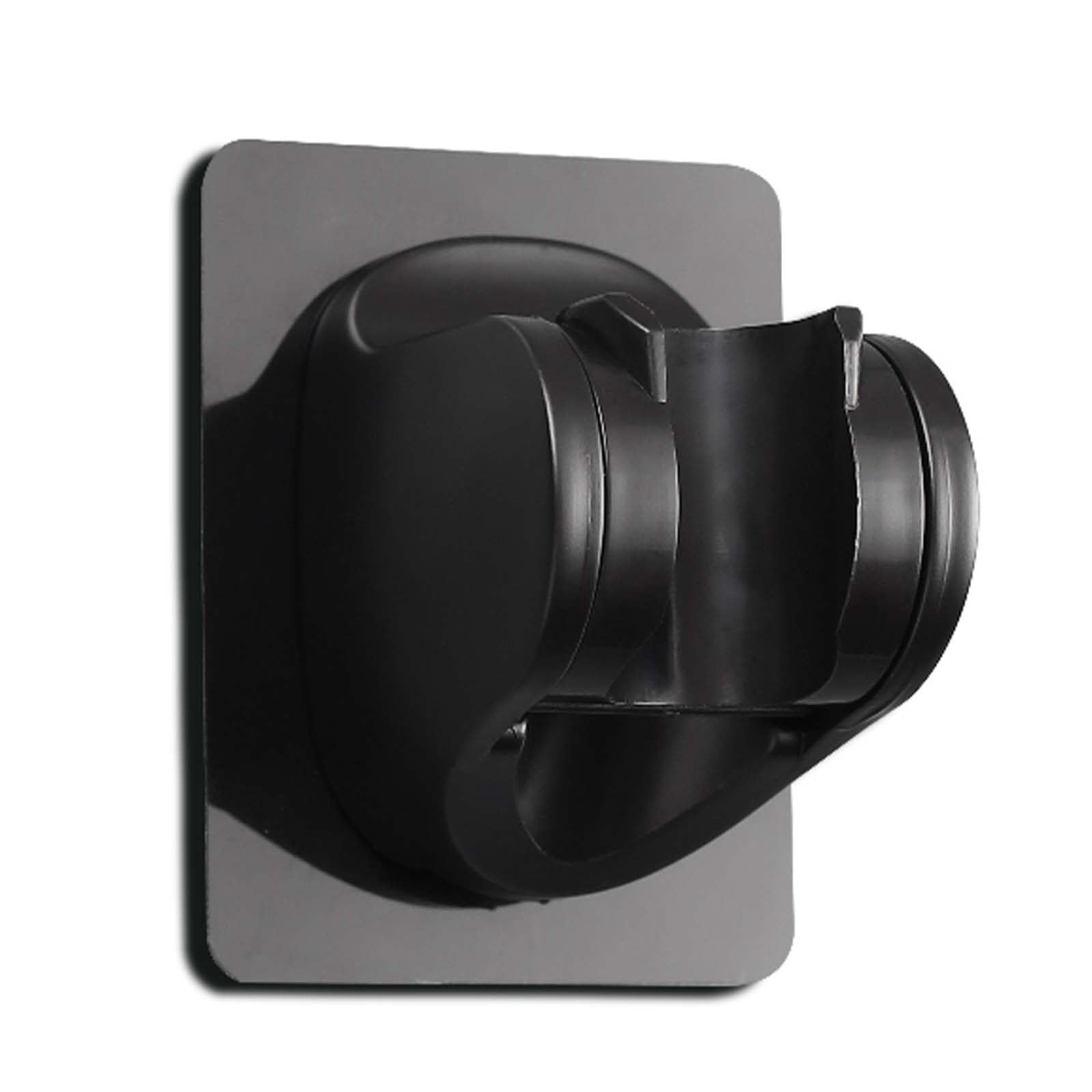 FLYIODFCXV shower head bracket, Adjustable Angle Shower Handle Holder Strong Load-Bearing Force Hose(Black)