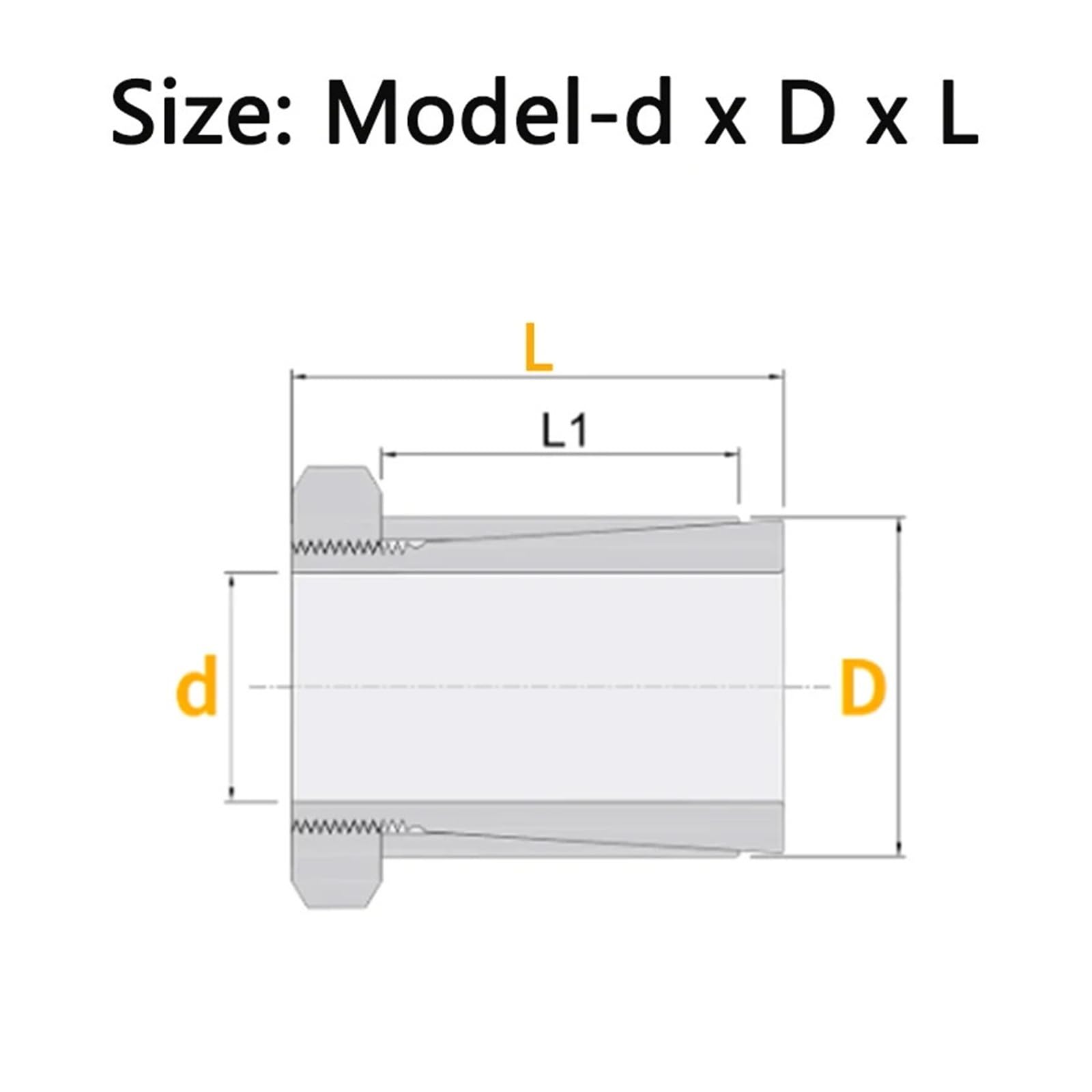STK600 SS304 Raccord à douille sans clavette, ensemble de verrouillage d'arbre de tension, manchon d'expansion, diamètre intérieur 4-40 mm(STK600-15.88x23x28mm)