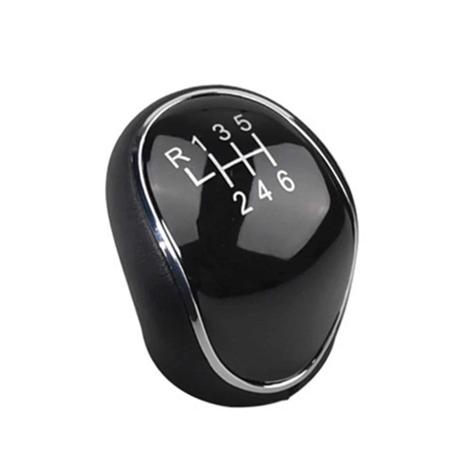 Grddpltu R123456 Gear Shift Knob For Mondeo 4 For S-Max For C-Max For Focus 2 For Kuga 5/6 Speed Mt Gear Shift Knob Shifter Lever Arm Headball Car Accessories(R123456)