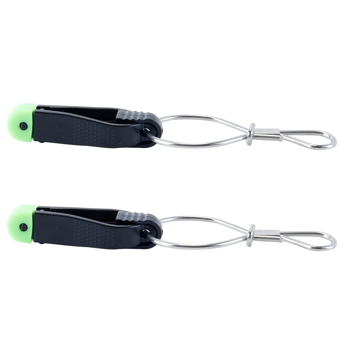 POFET 5 clips de liberación de downrigger, agarre ajustable con clip de liberación de 10 cm y broches de línea larga