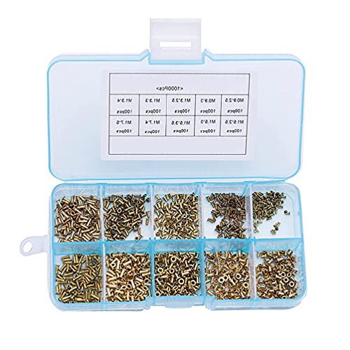 Ljhnba Hohlnieten-Set 1000 Stück