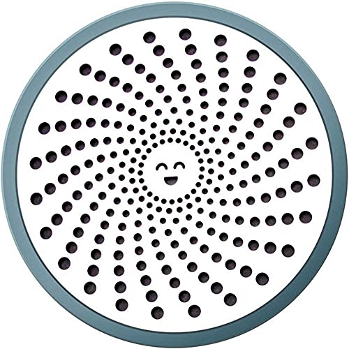 1 bouchon de vidange de douche, attrape-cheveux, bonne prise en main, facile à nettoyer, filtre à cheveux en maille en acier inoxydable