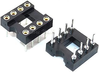 10pcs/lot DIP-8 Round IC Socket 8 PIN 8PIN 8P Round Hole DIP IC Sockets Adaptor Solder Type