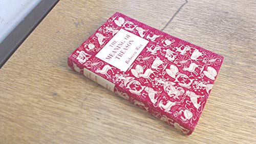 The meaning of treason 0860682560 Book Cover