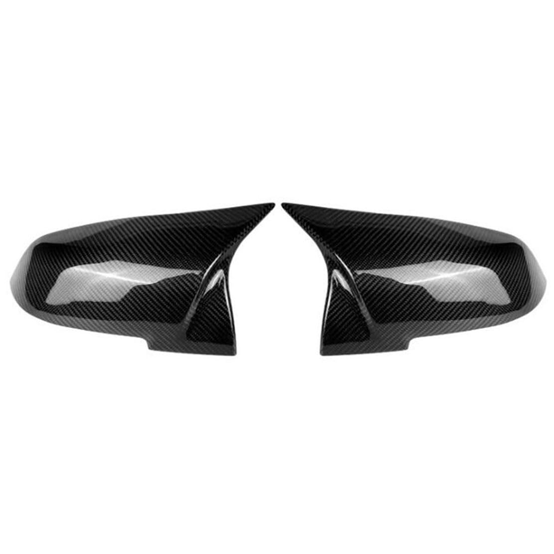MSMDG Car wing mirror cover,Compatible with BMW F20 F21 F22 F23 F30 F31 F32 F33 F34 F35 F36,Auto Parts,carbon fibre