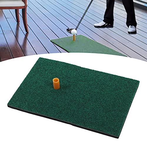 Chiwe Indoor Golf Hitting Mat, Golf Mat Artificial Lawn Grass Pad Artificial Turf Mat Golf Artificial Lawn Grass With Tee For Indoor/Outdoor Practice #TOP4