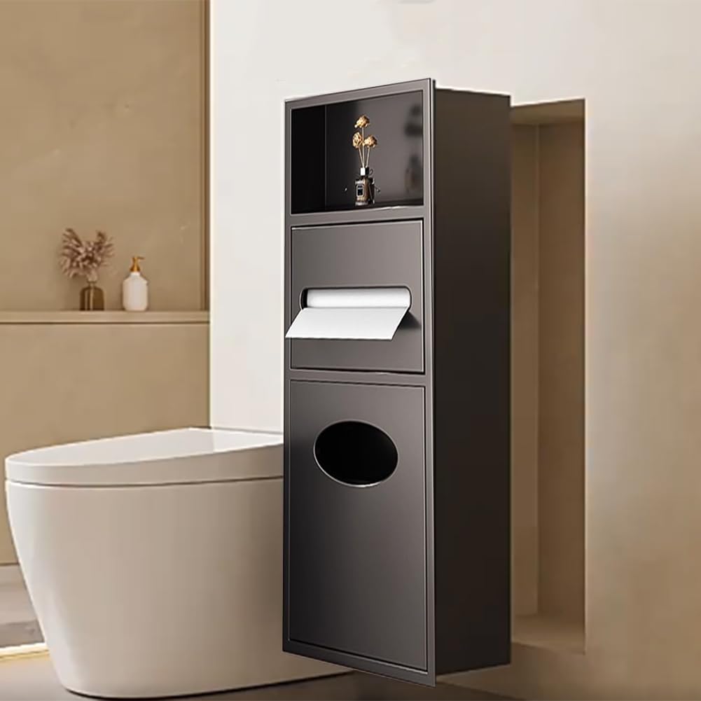 Armoire murale de salle de bain peu encombrante pour douche cuisine et WC urbains