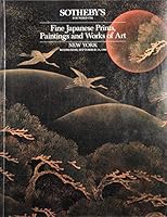 Fine Japanese Prints, Paintings and Works of Art: New York: Wednesday, September 24, 1986 B0097PT4MY Book Cover