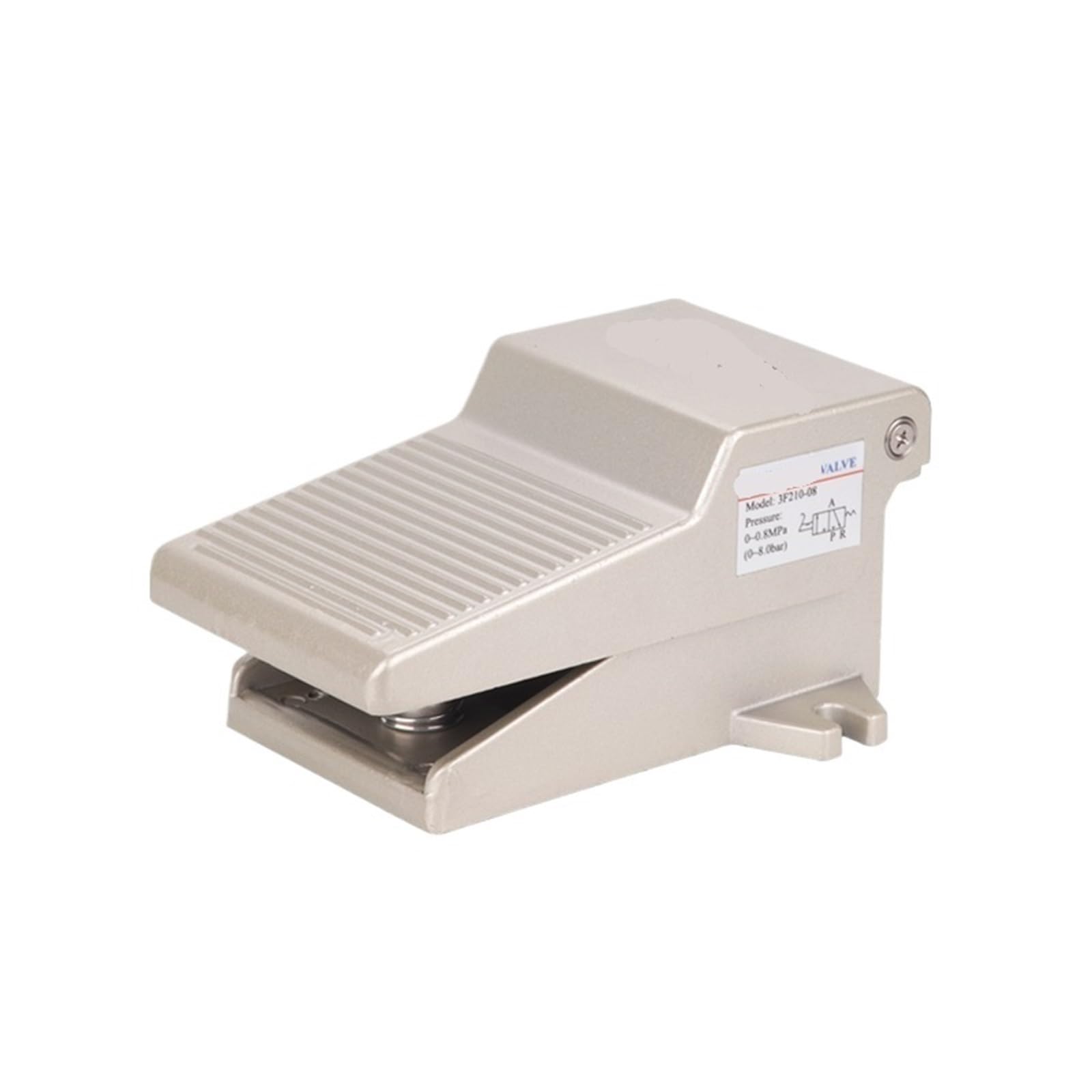 1pc Pneumatic Foot Pedal Valve 3F Control Valve 3F210-06/3F210-08/3F210-06L/3F210-08L(3F210-08)