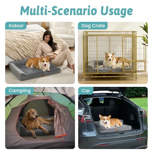 Canapé pour chien déhoussable et imperméable avec mousse confort - 7