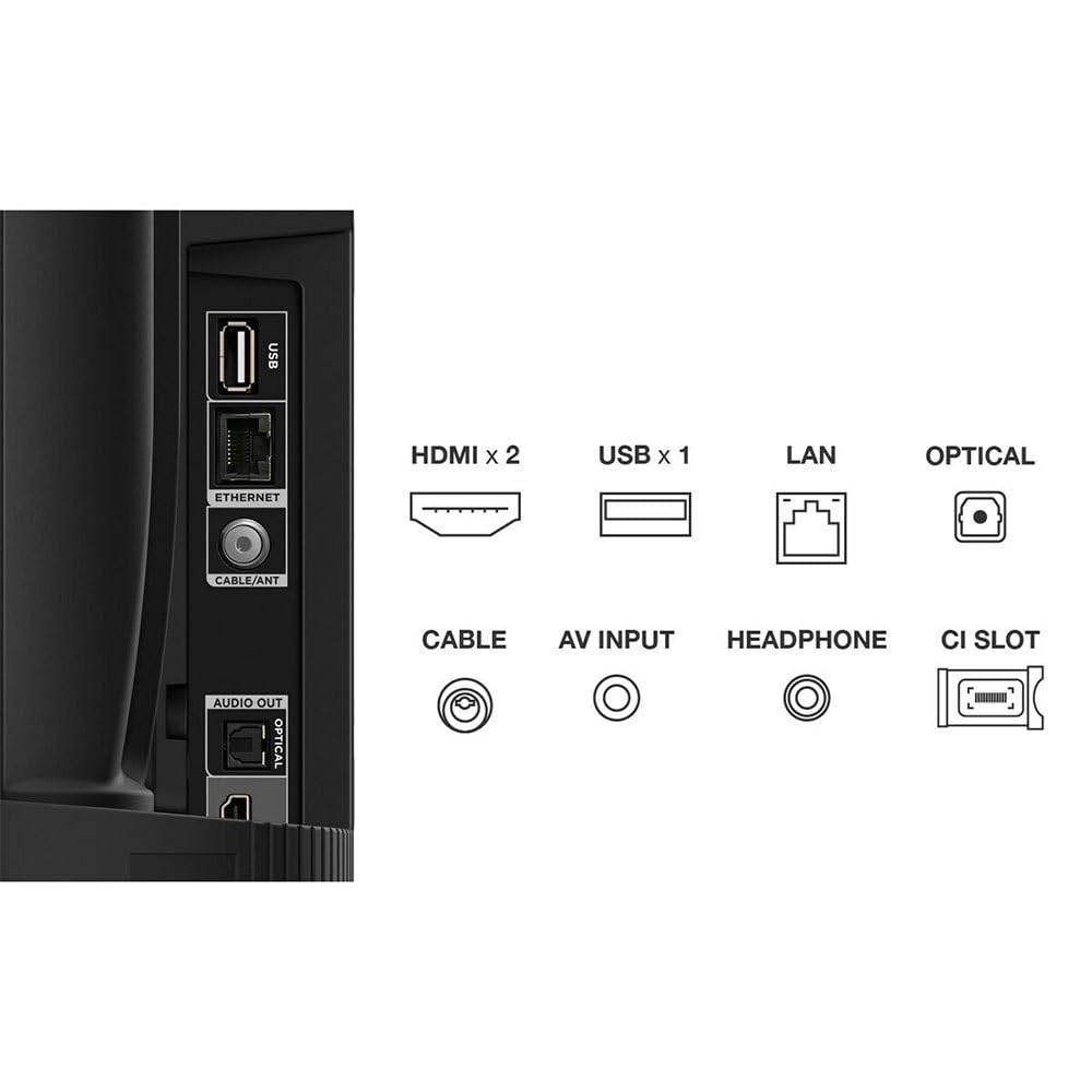 TCL 32S5400AF - Série S5400AF Android TV 32" Full HD avec HDR et Micro Dimming - Compatible avec Google Assistant, Chromecast et Google Home, Design sans Bords