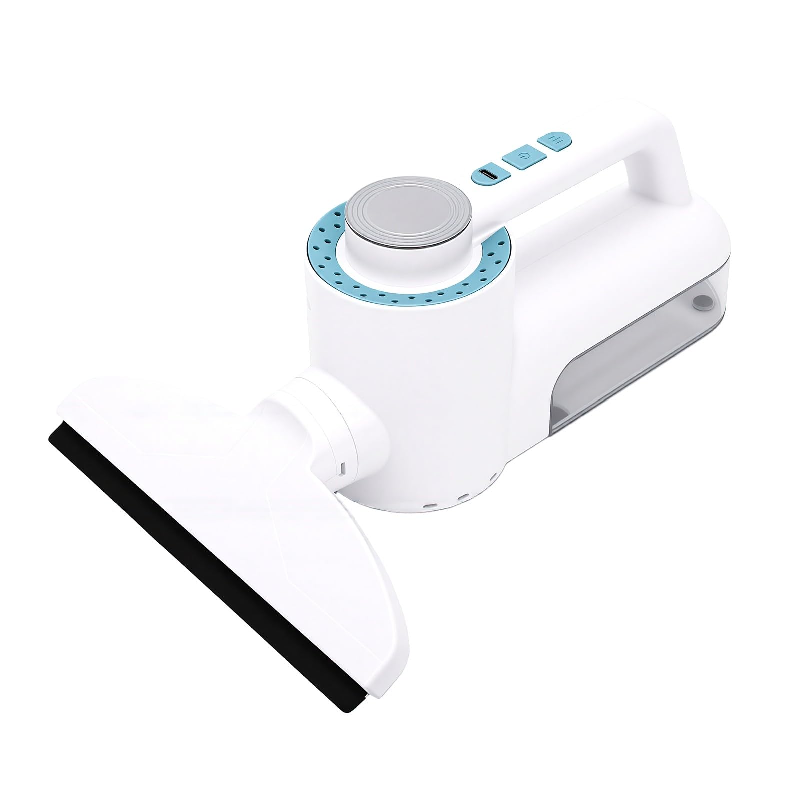 Raschietto per Finestre con Aspirapolvere Portatile Mano per Pulizia di Vetri di Casa e Auto 2 in 1 Raschia e Aspira Senza Pulizia Secondaria Schermo LED Batteria 3000MAH