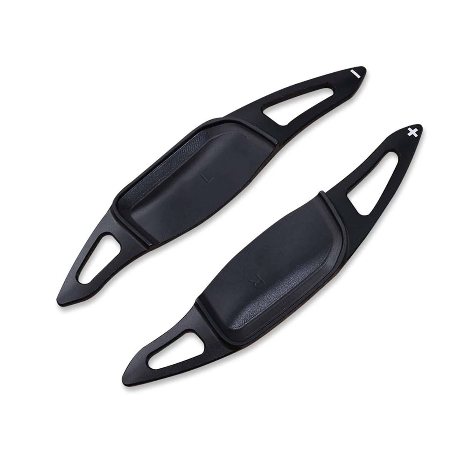 Xxiucj Car Paddle Shifter Extensions for Peugeot for 308 for 3rd Generation for 408 for PHEV 2022-2025 Car Steering Wheel Shift Paddle Extension(Black)