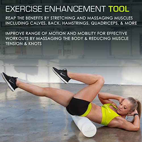 ProsourceFit-Flex-Foam-Rollers-for-Muscle-Massage-Physical-Therapy-Core-Balance-Exercises-Stabilization