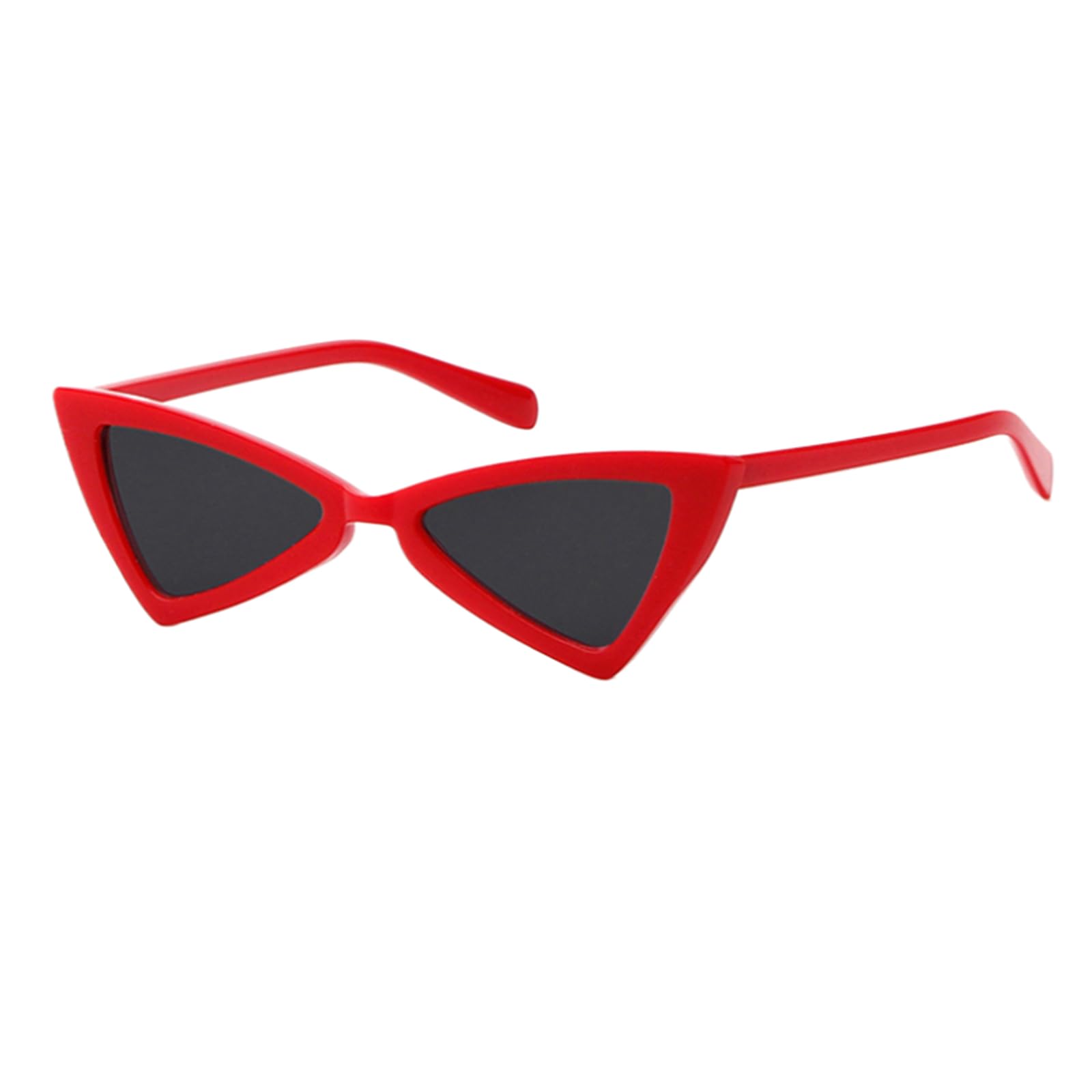 Gafas de sol con protección UV400 | Montura de ojo de gato con lentes de colores | Para mujeres, hombres, deportes al aire libre y conducción