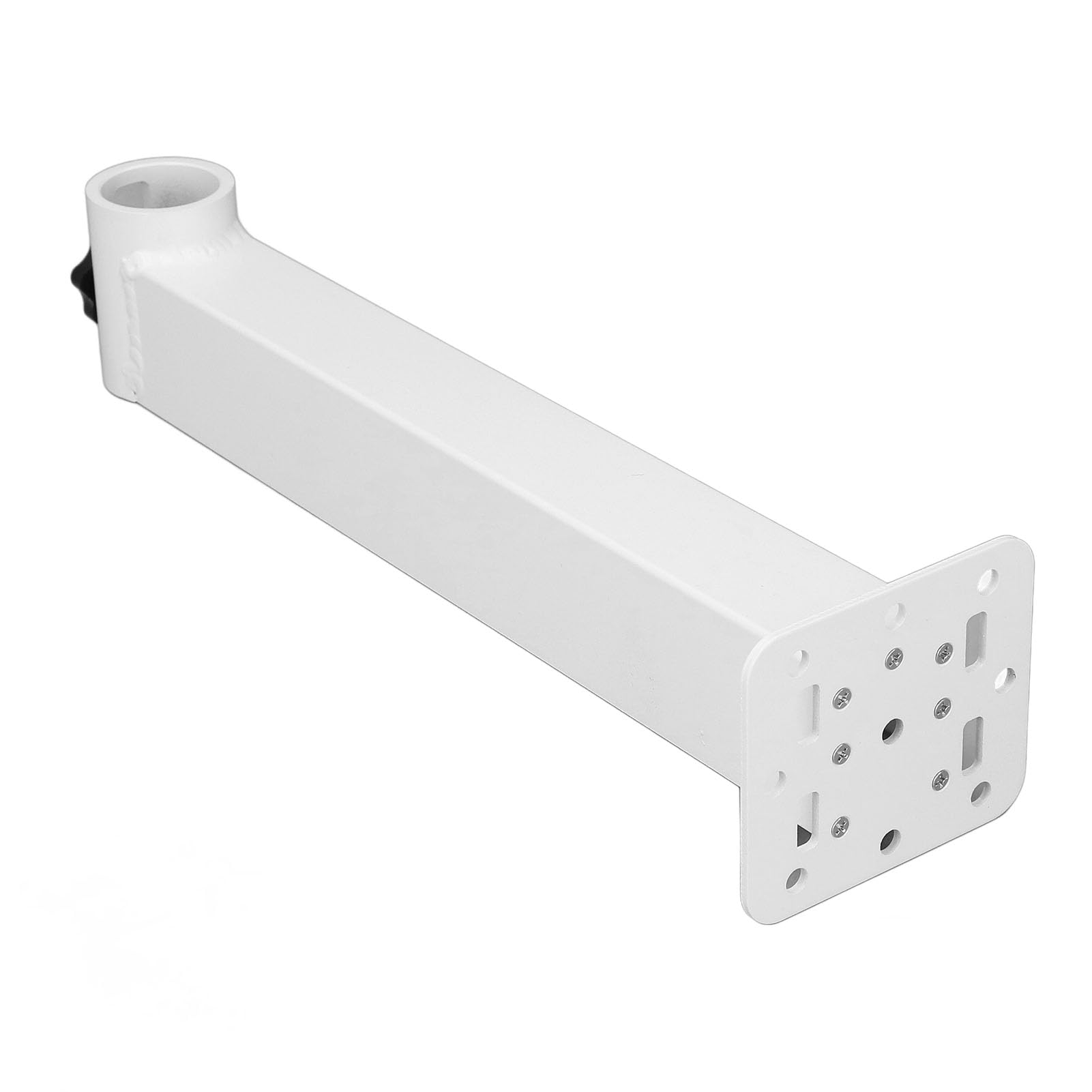 Kit de Fixation pour Antenne Parabolique en L, Support Mural Compatible avec L'antenne Rectangulaire V2, avec Adaptateur Ethernet, pour Antennes TV Exté
