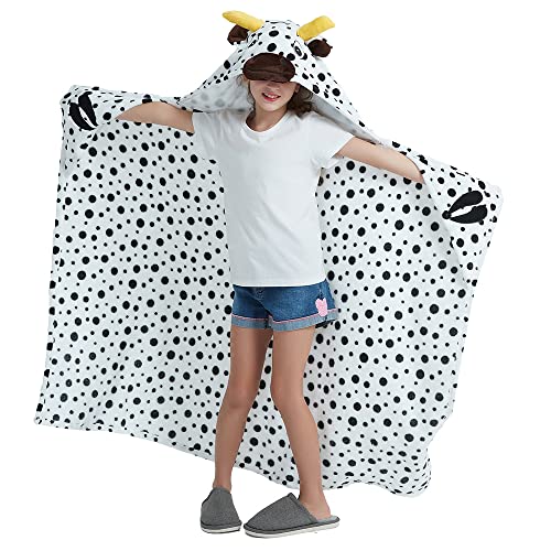 Wearable Blanket Hoodie for Kids, Animal Hooded Blanket, Gift for Kids - Image 3