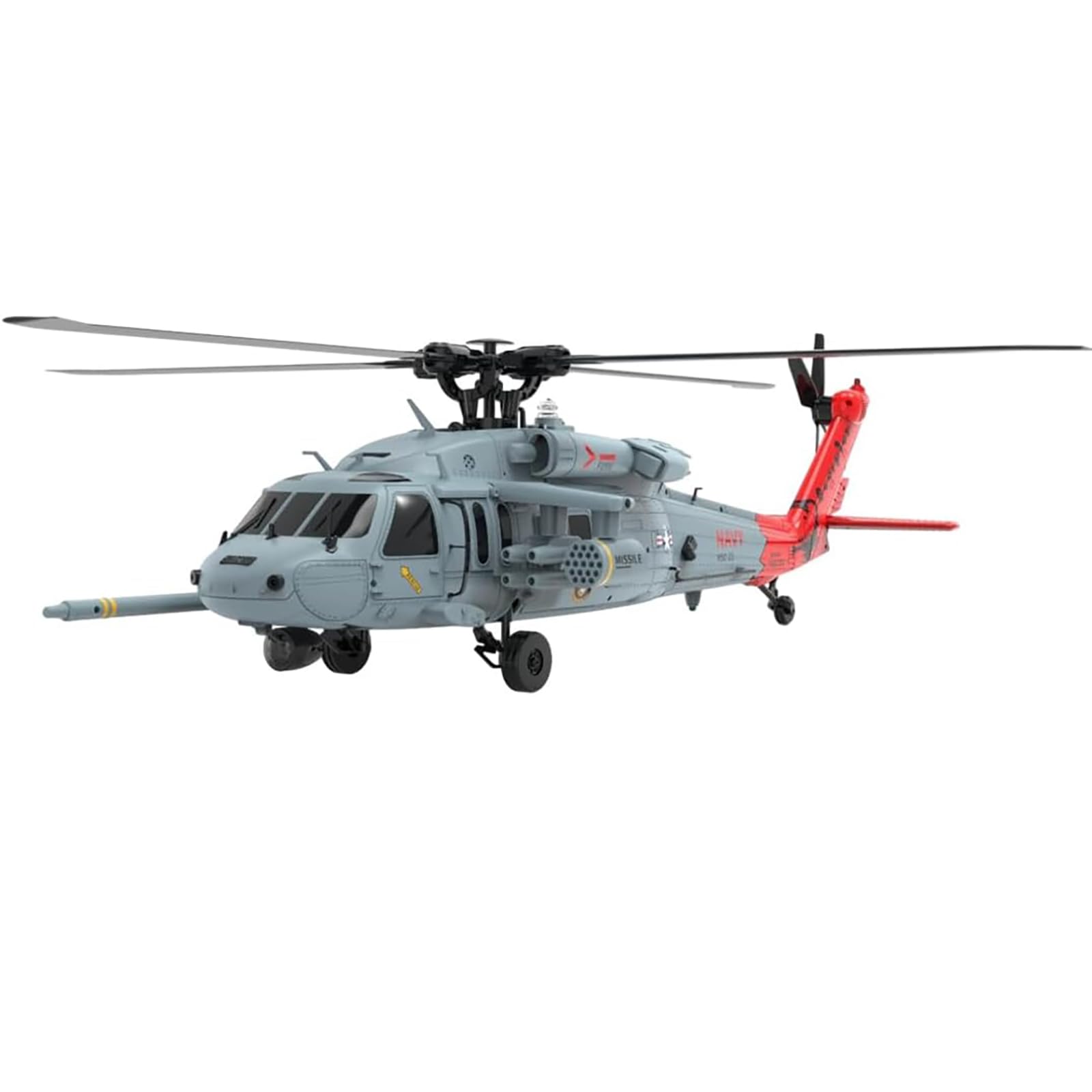 Generico Elicottero RC per Adulti, F09-H SH60 2.4G 8CH Doppio Motore brushless a Trasmissione Diretta Elicottero telecomandato per Esterni con GPS