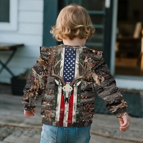 Sweatshirts for Toddler Girls 1-8T Sweatshirts Athletic Pullover Top Comfy Shirt Tee Tops3