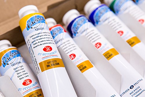 Pittura ad olio set da St. Petersburg - Ladoga