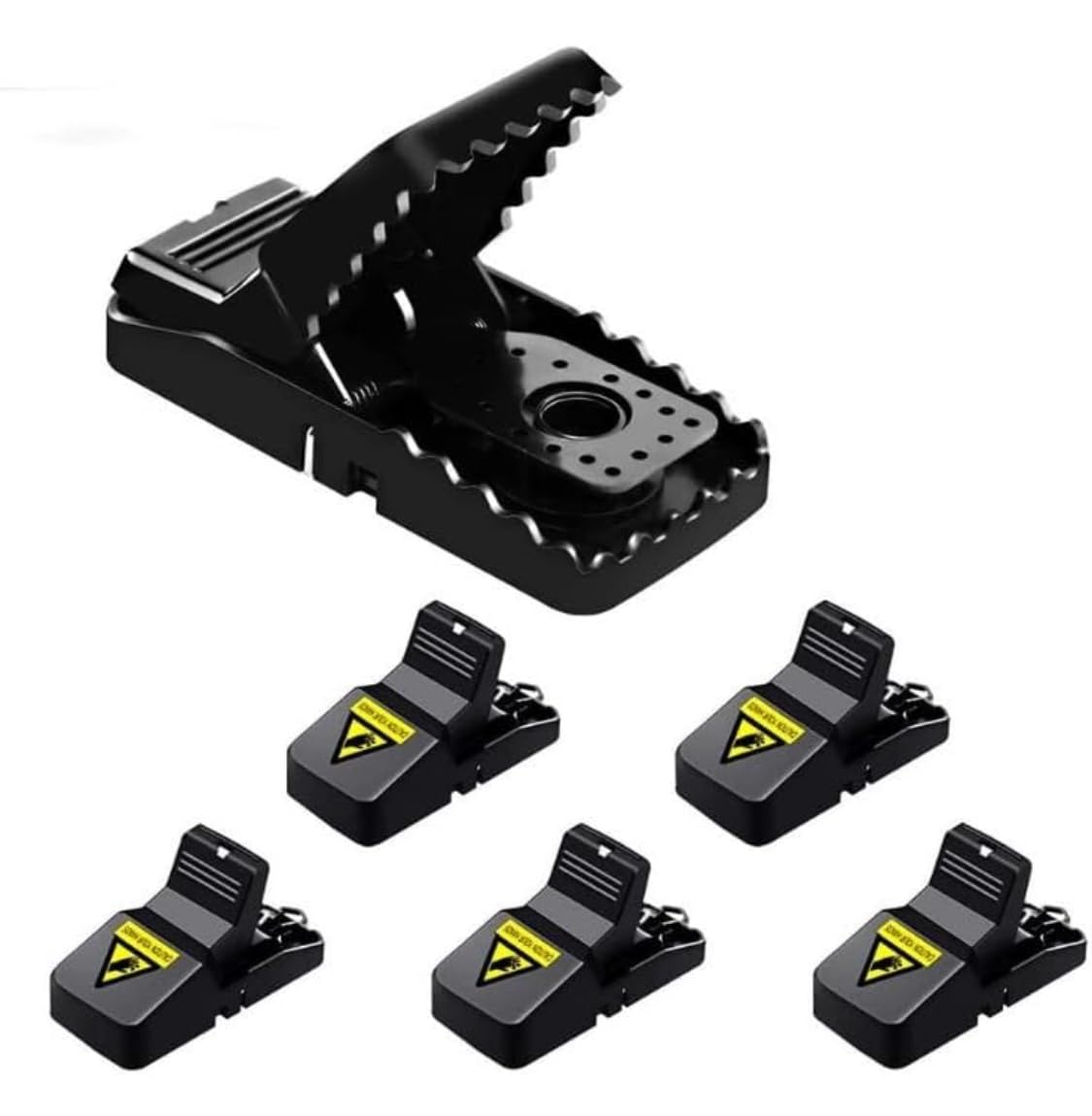 [6 PACK] Ultimate Catch Pro Mousetrap – Fast-Acting Rodent Control for Home and Garden – Easy-to-Use, Durable Design for Indoor and Outdoor Pest Management – Effective Solution for Mouse Problems.