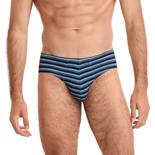 Jockey Men's Underwear True Style Bikini - 3 Pack, Future Dusk Cherished Stripe/Faded Grape/Deconstructed Geo, L2