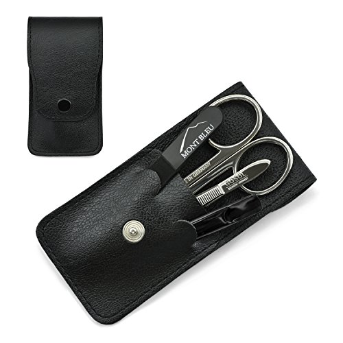 Kit manucure GÖSOL nomade en étui cuir pour rester impeccable en voyage