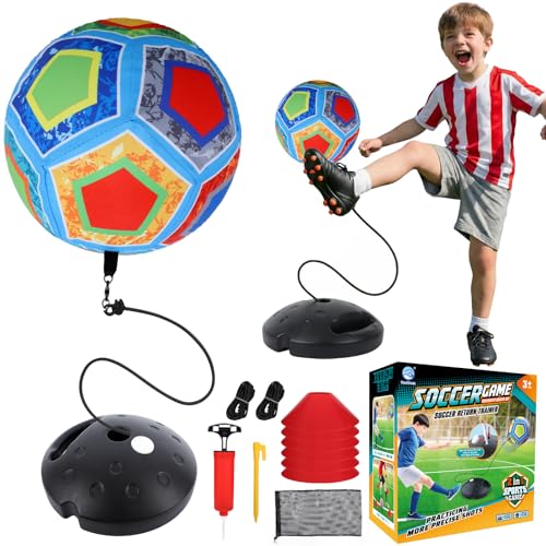 Sports Soccer Toy for Kids 2-in-1 Rebound Indoor Outdoor