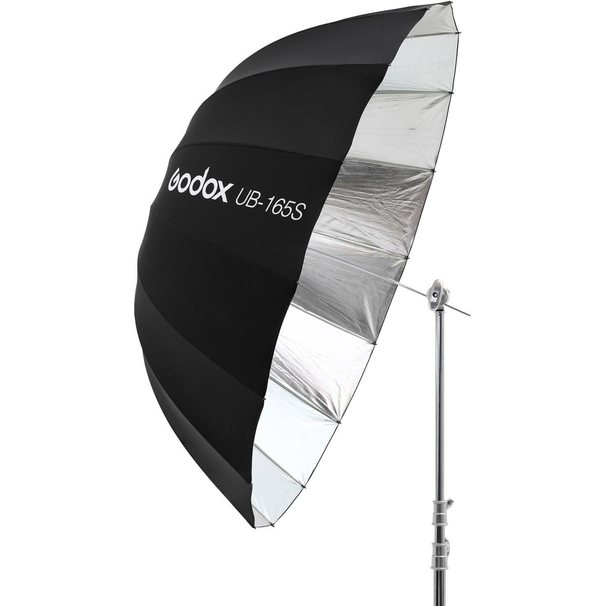 GODOX Parapluie parabolique Argenté 165 cm