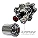 WGFOIP 11 Speed Cassette Body, Aluminum Alloy Ratchet System Two Bearing Cassette Freewheel Body Replacement for Road Mountain
