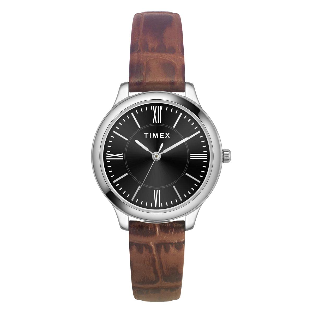 TIMEX 3 Hands Women Analog Black Dial Coloured Quartz Watch, Round Dial with 30 mm Case Width - TWEL149SMU06 (B0C1T6C7FG) Amazon Price History, Amazon Price Tracker