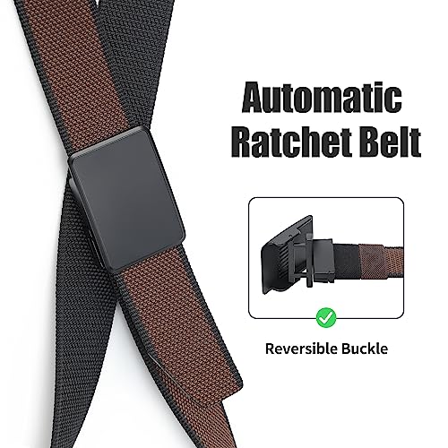 Mile High Life |Men's Reversible Buckle Belt | Outdoor Military Belt | Double Color Web Belt for Outdoor Work and Golf4