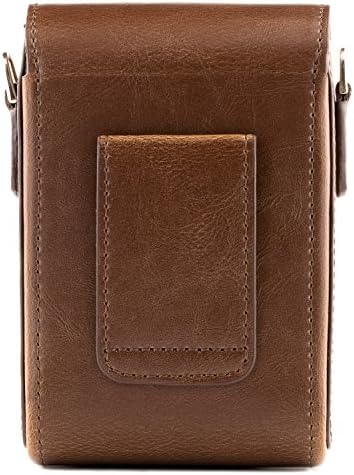 MegaGear Leather Camera Case with Strap compatible with Sony Cyber-shot DSC-RX100 VII, DSC-RX100 VI, DSC-RX100 V, DSC-RX100 IV