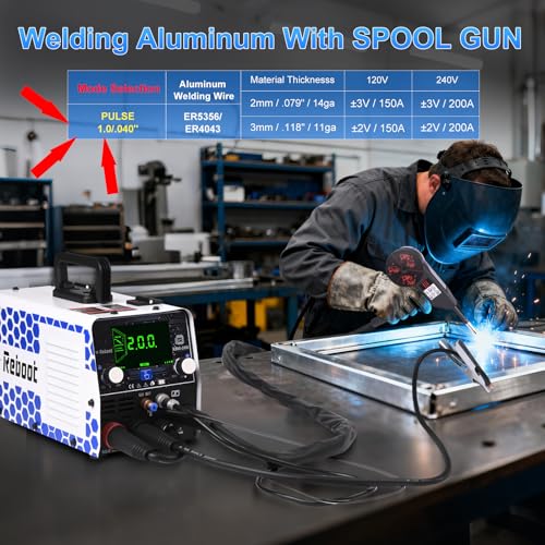 Reboot RBM2000 5-in-1 Welder with Spool Gun