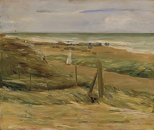 Toile d'art abstrait Max Liebermann sérénité des dunes de Noordwijk poster