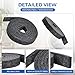 WE09X27634 Dryer Drum Felt Seal Compatible with Whirlpool Kenmore and GE Hotpoint Dryer WE09X20441 AP5949286 3290413 WE9M15 WE9M30 PS12722961 AP6889049 GTD42EASJ2WW