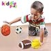 Kiddie Play Set of 4 Balls for Toddlers 4