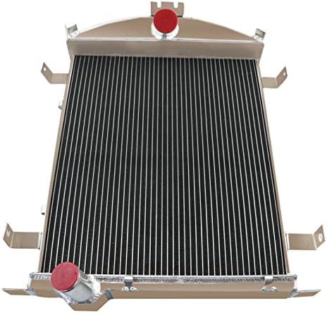 4 Row Aluminum Radiator For 1930-1931 Ford Model AA Double A Heavy Duty 3.3L L4