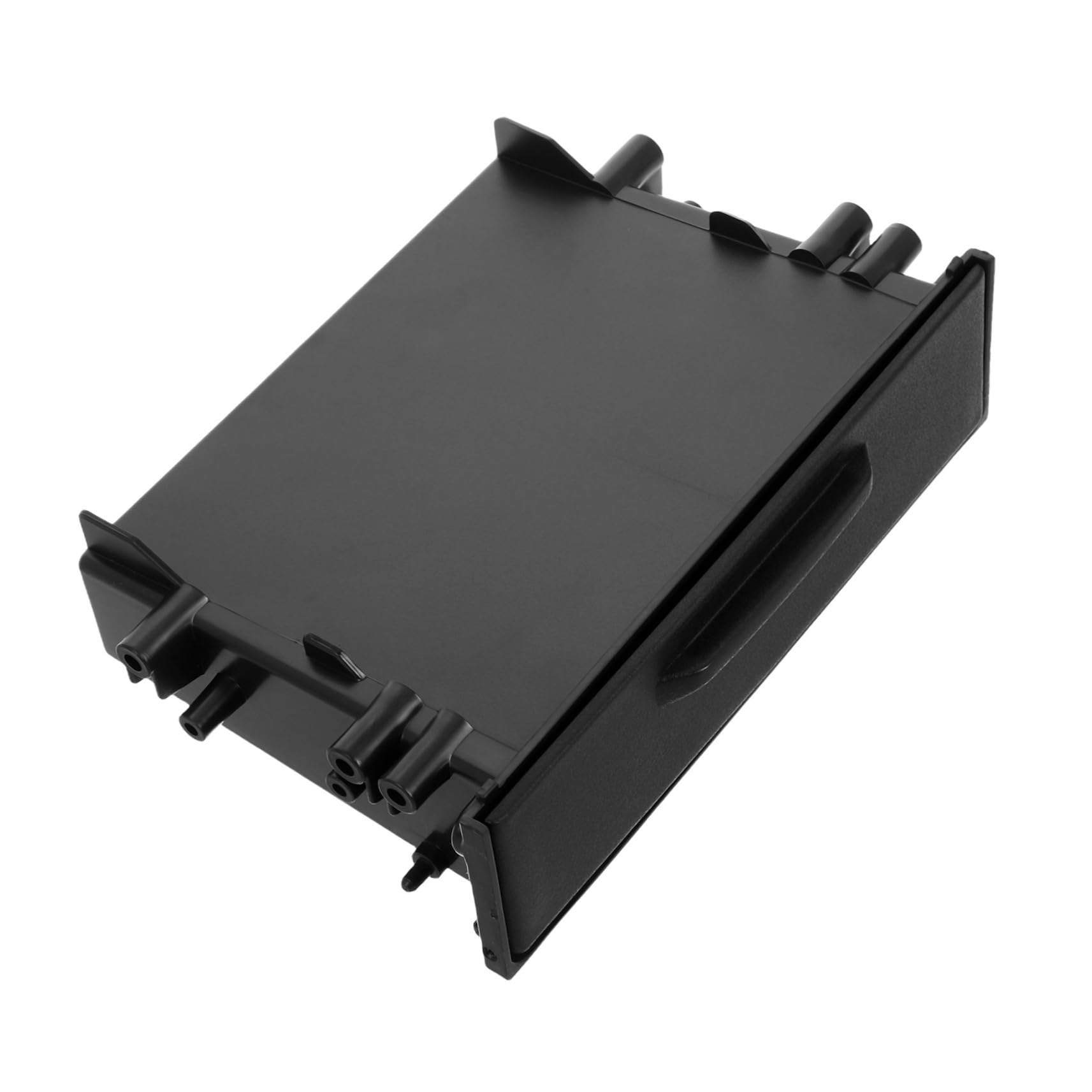 Vaguelly Multi Purpose Car Storage Box Sleek Dashboard Organizer for CD Player Versatile Stereo Radio Storage for Miscellaneous Items