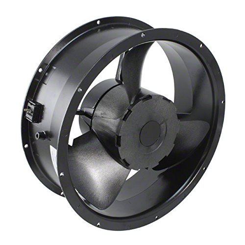 19020190A Caravel AC Tubeaxial Fan, 254mm, 230VAC, 550 CFM, 1650 RPM, Ball Bearing