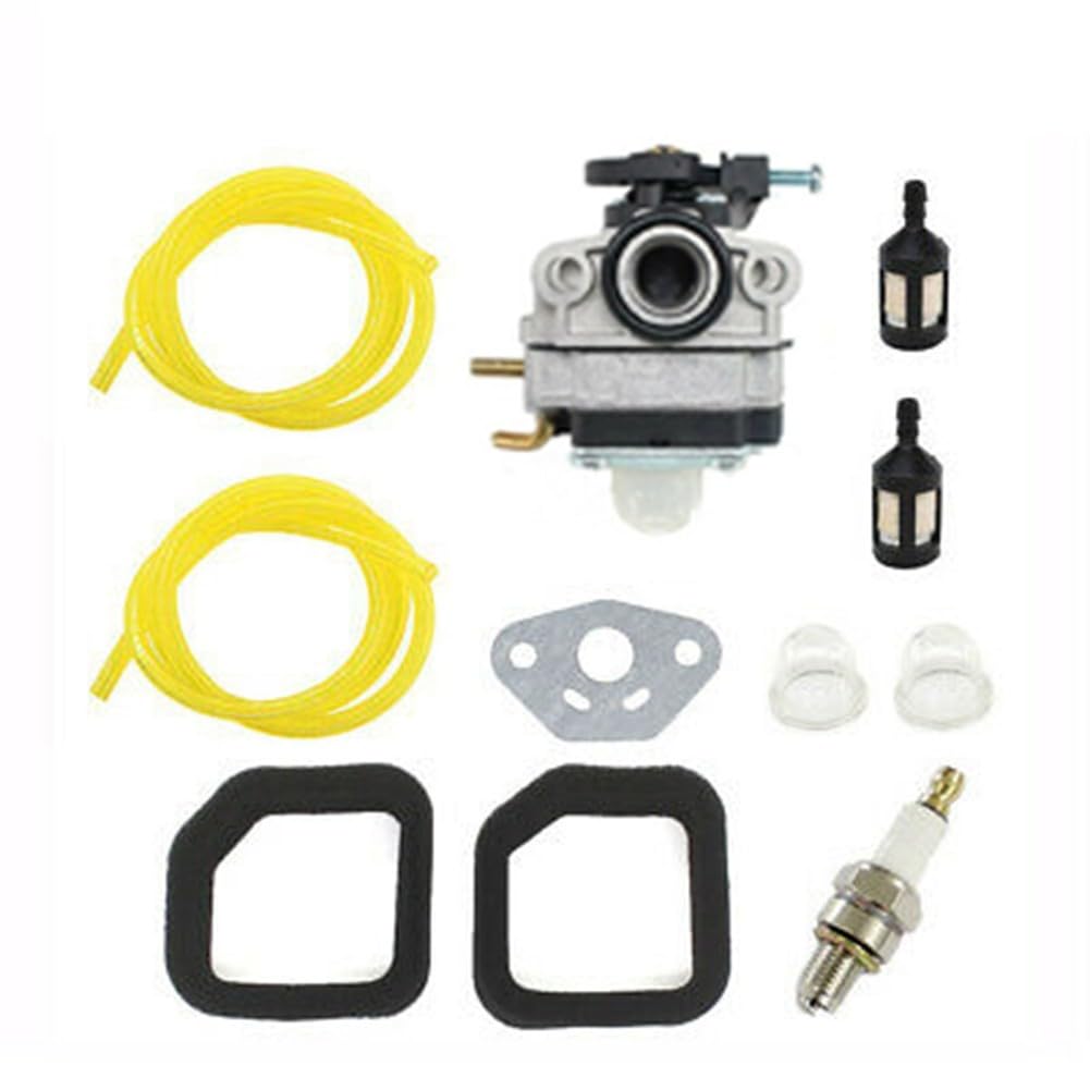NiuLumea Carburetor Air Filter Hose Kit Compatible with Ryobi RLT254CDSO RLT254CSEON RBC254SESO Ruixing Trimmer Brushcutter Parts