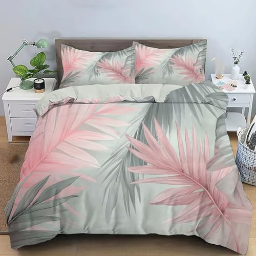Parure housse de couette boheme pour chambre ado lit vert
